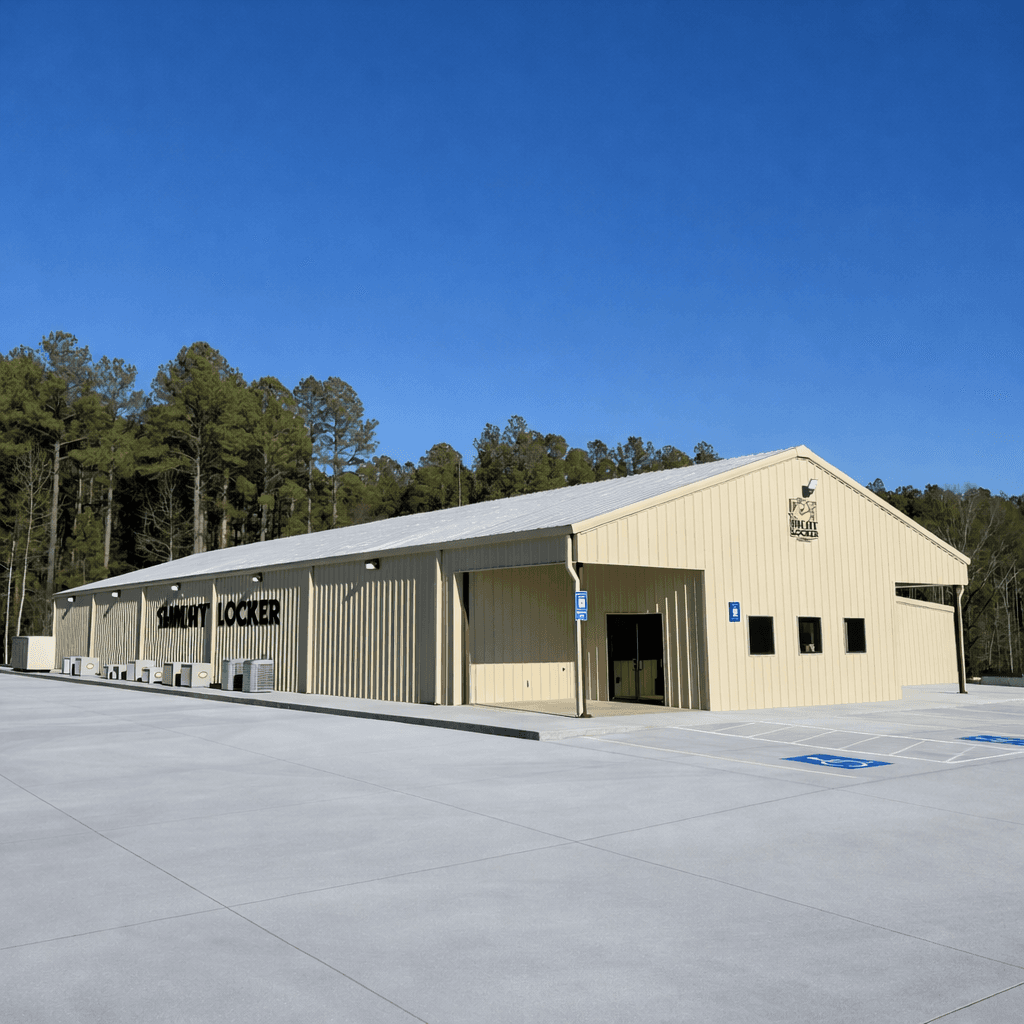 industrial steel building in North Georgia project North Georgia
