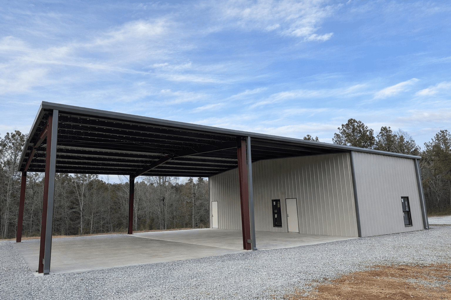 metal building cost and pricing in North Georgia project North Georgia